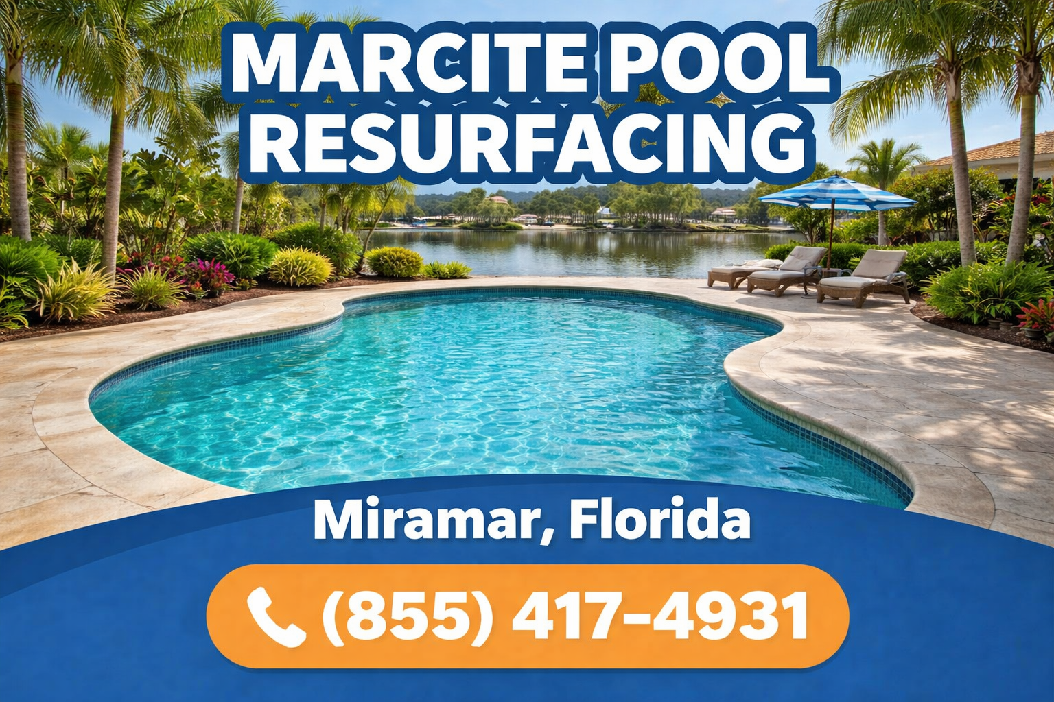Marcite Pool Resurfacing in Miramar