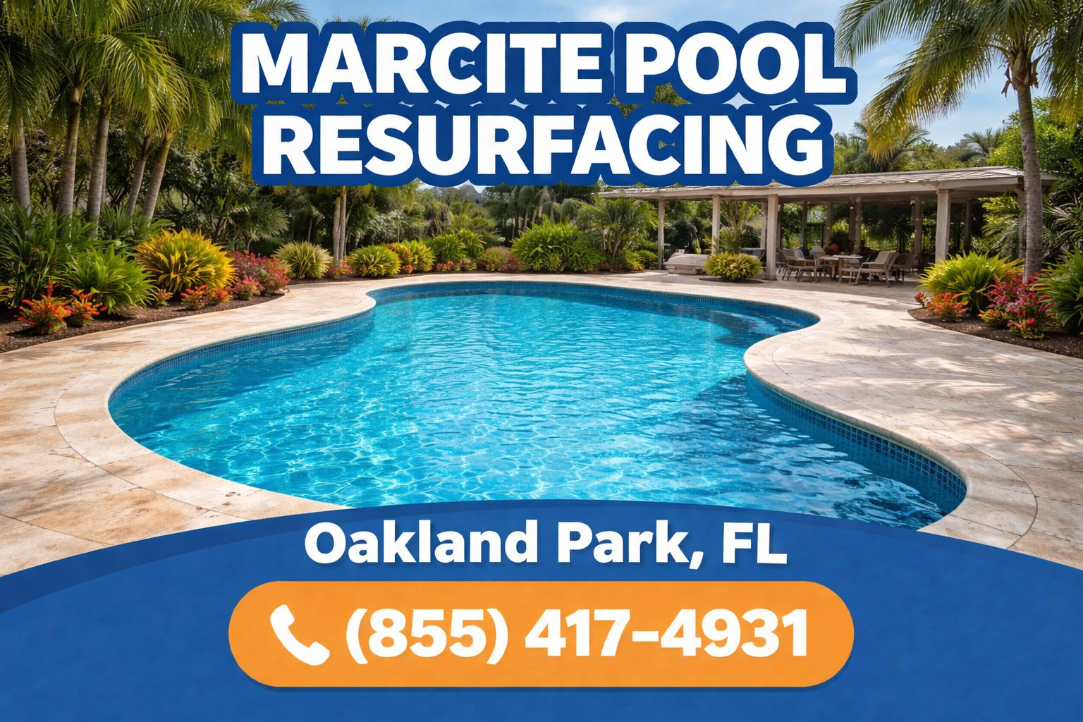 Marcite Pool Resurfacing in Oakland Park