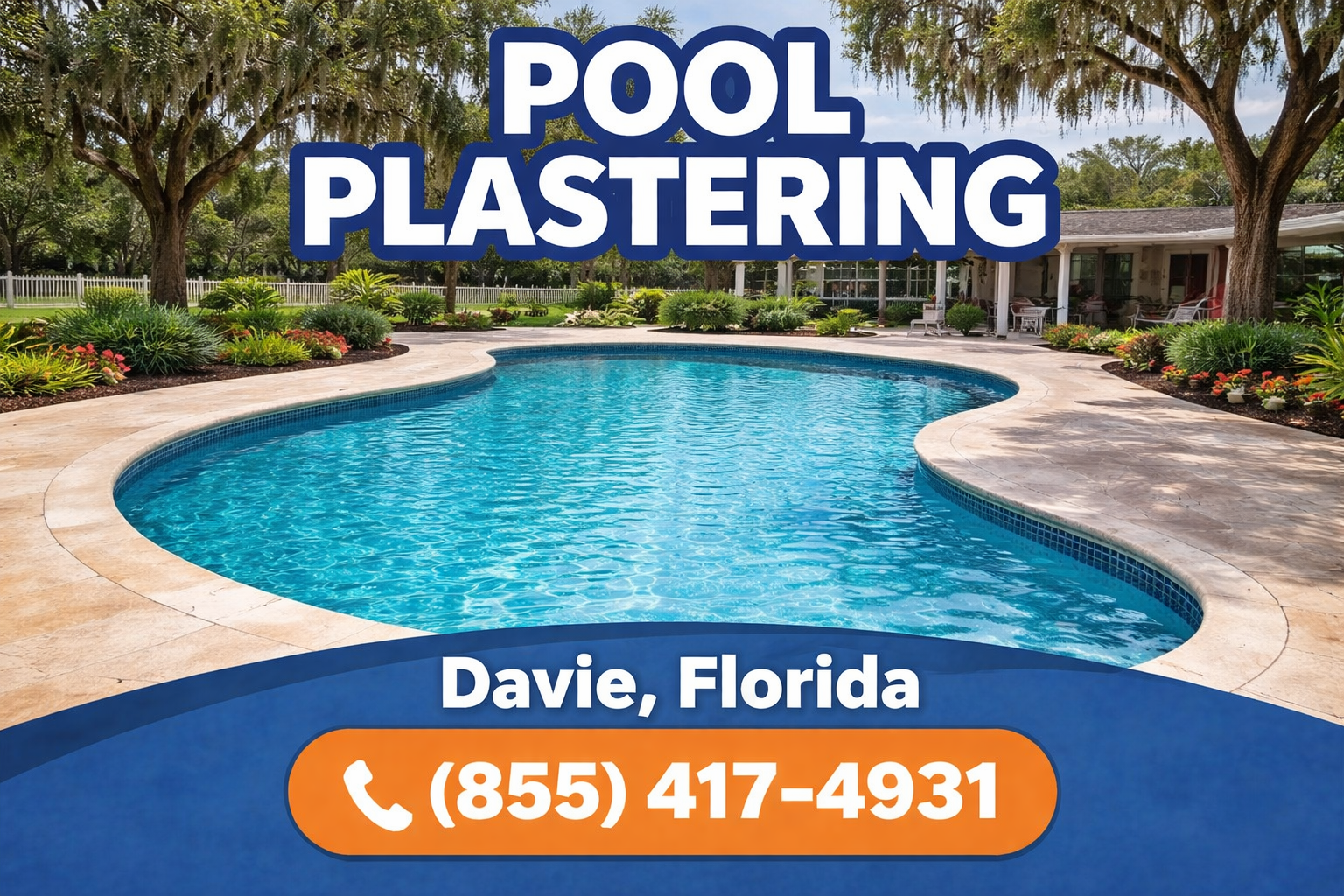 pool plastering in Davie
