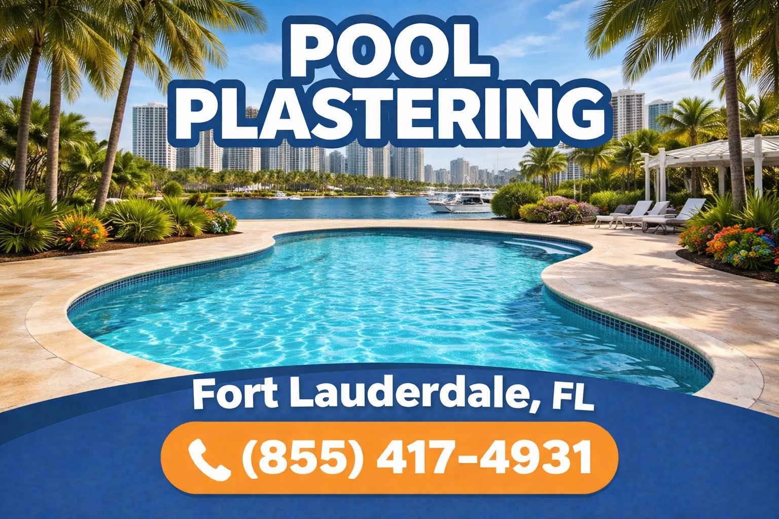 pool plastering in Fort Lauderdale