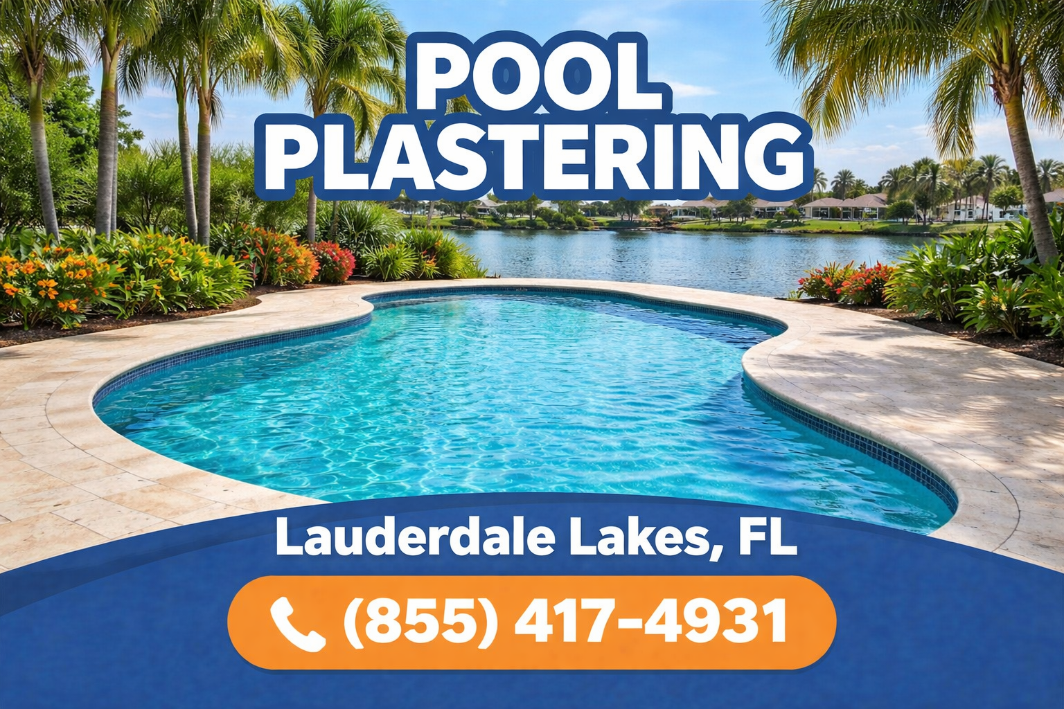 pool plastering in Lauderdale Lakes
