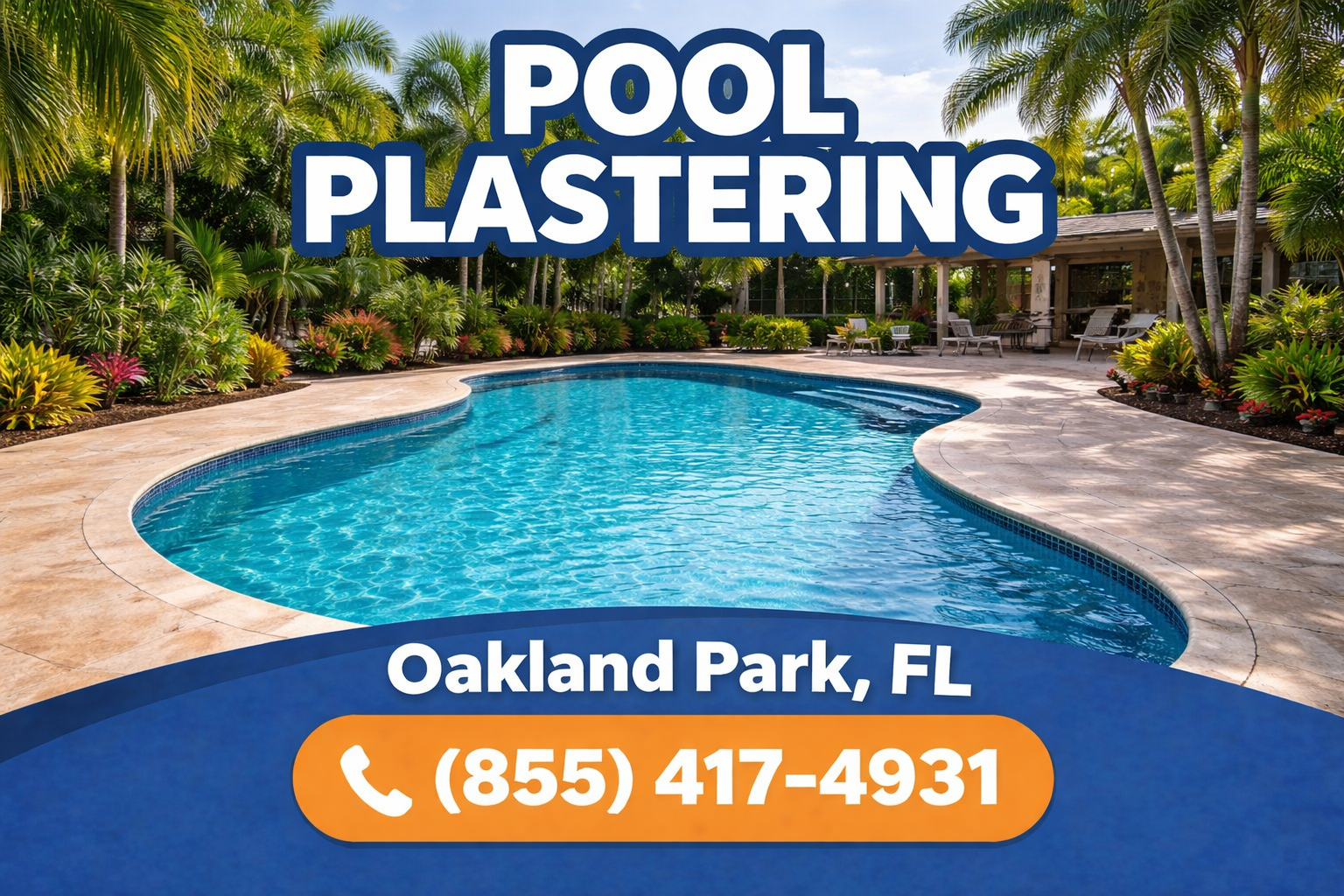 pool plastering in Oakland Park