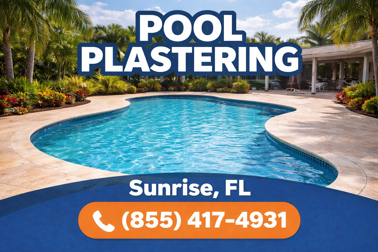 pool plastering in Sunrise