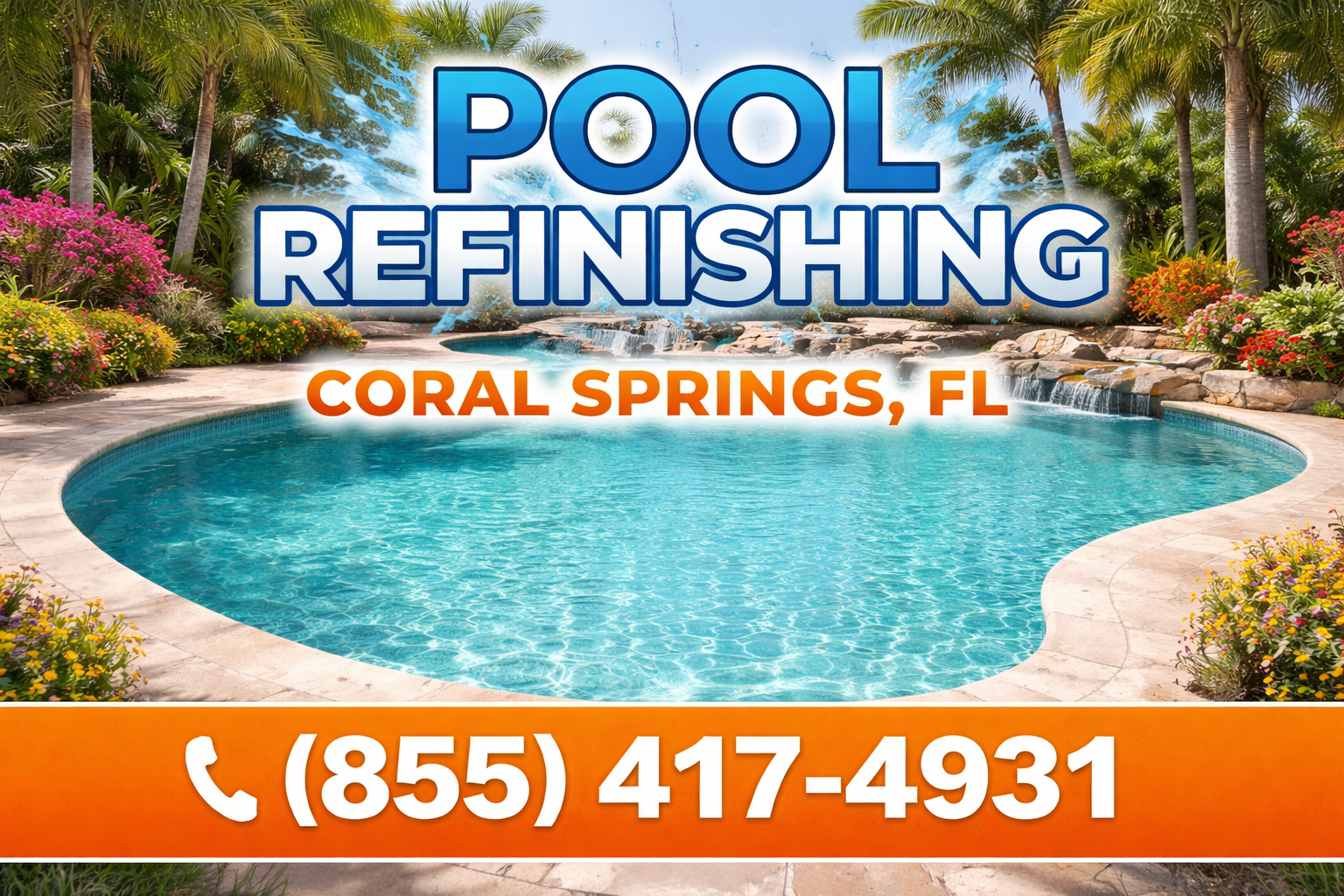 Pool Refinishing in Coral Springs