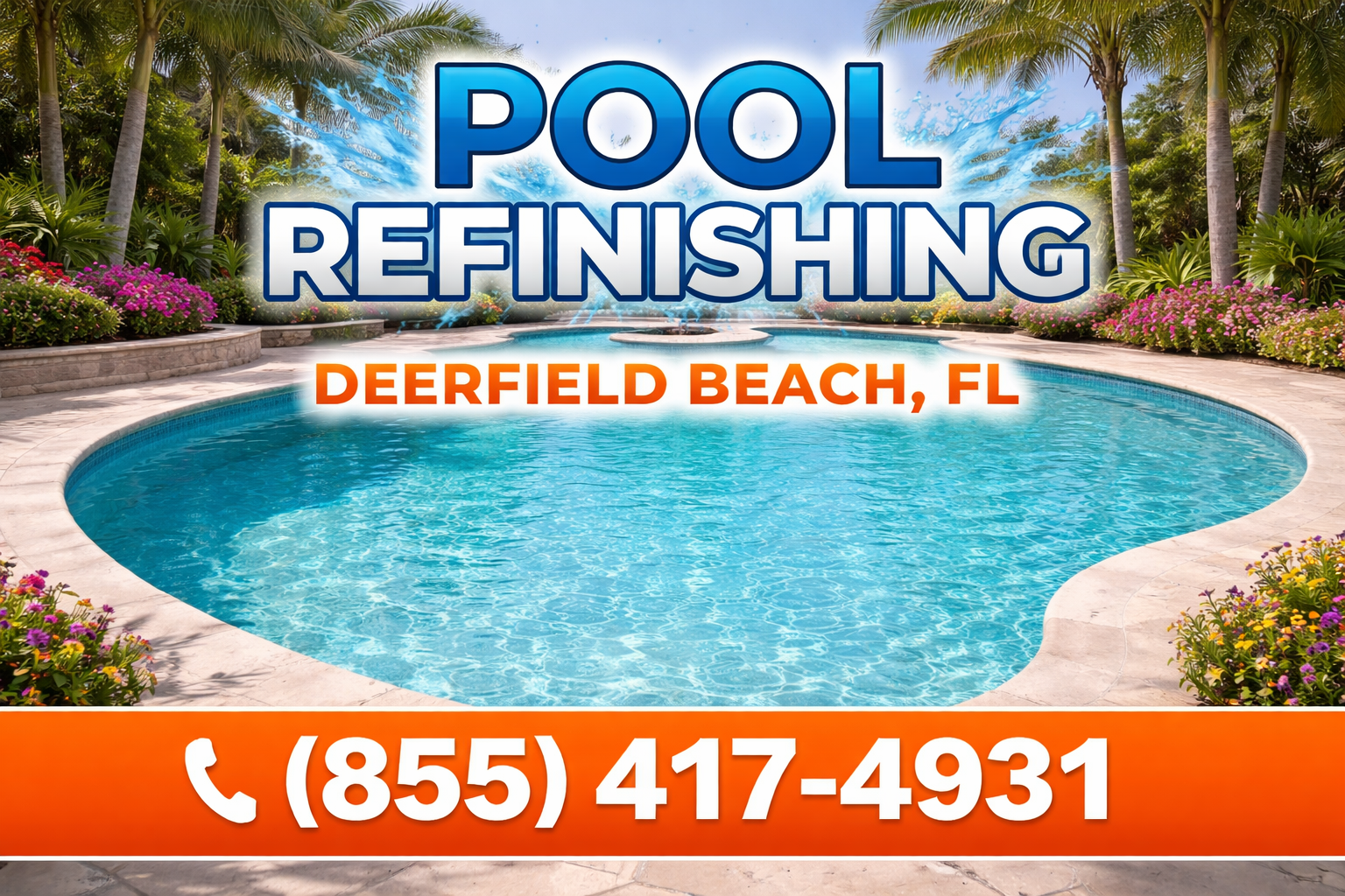 Pool Refinishing in Deerfield Beach