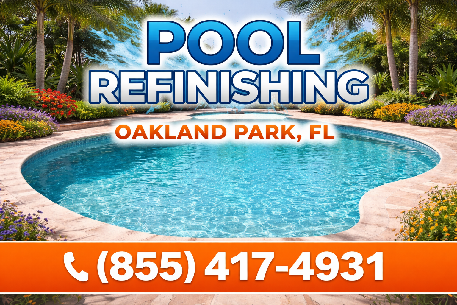 Pool Refinishing in Oakland Park