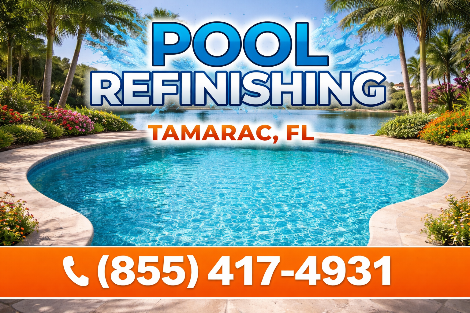 Pool Refinishing in Tamarac