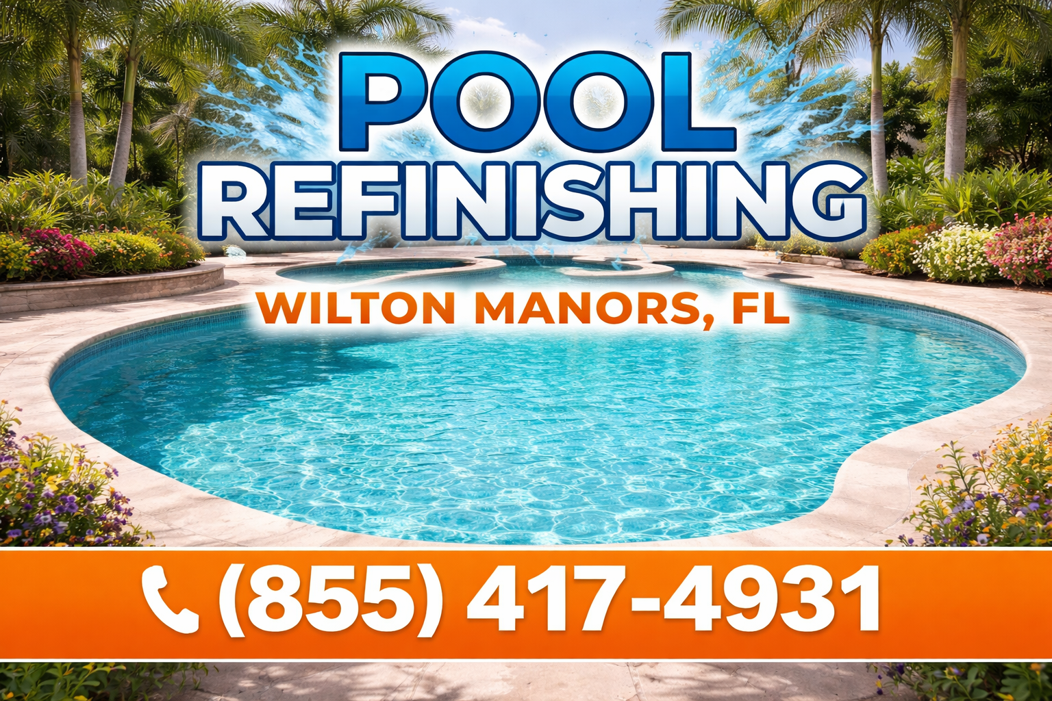 Pool Refinishing in Wilton Manors