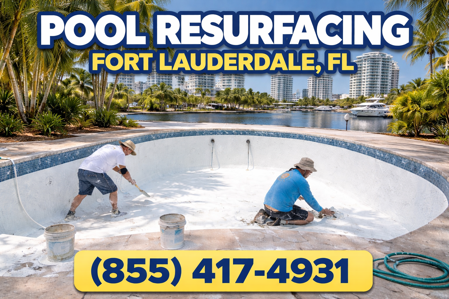 pool resurfacing company in Fort Lauderdale