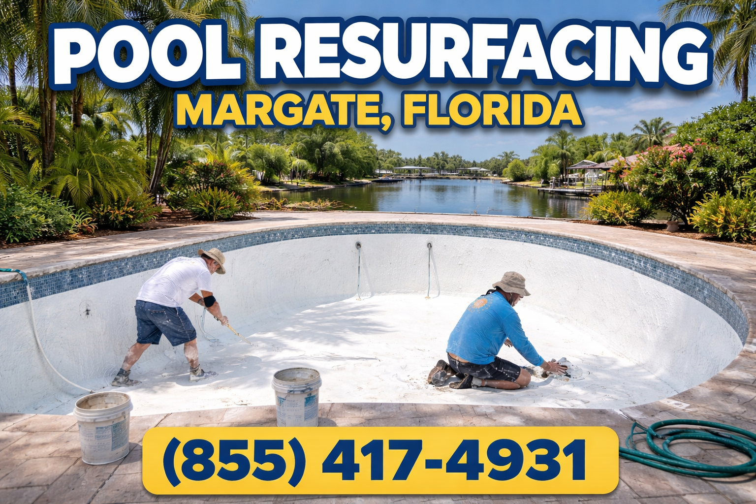 pool resurfacing company in Margate