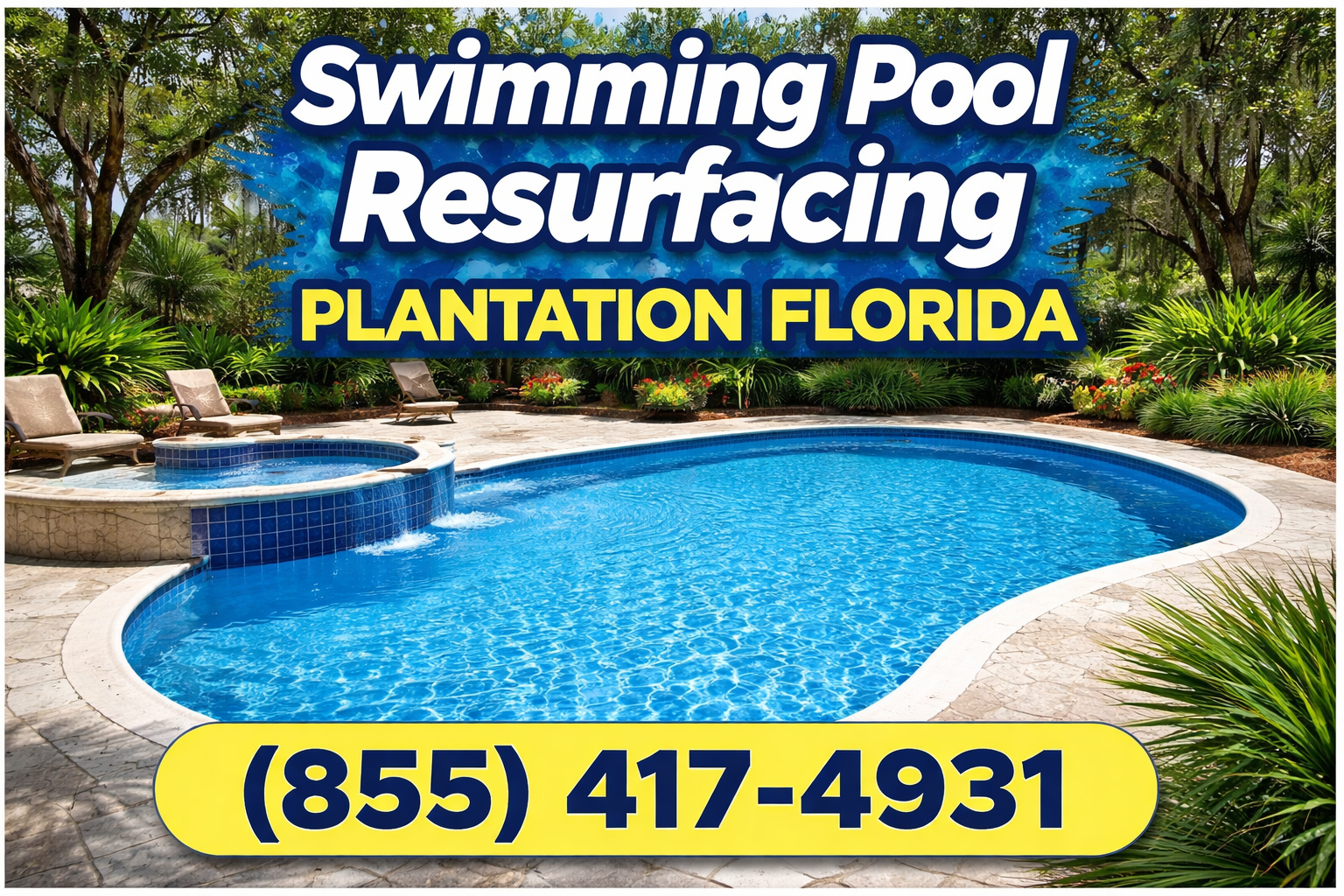 Swimming Pool Resurfacing in Plantation