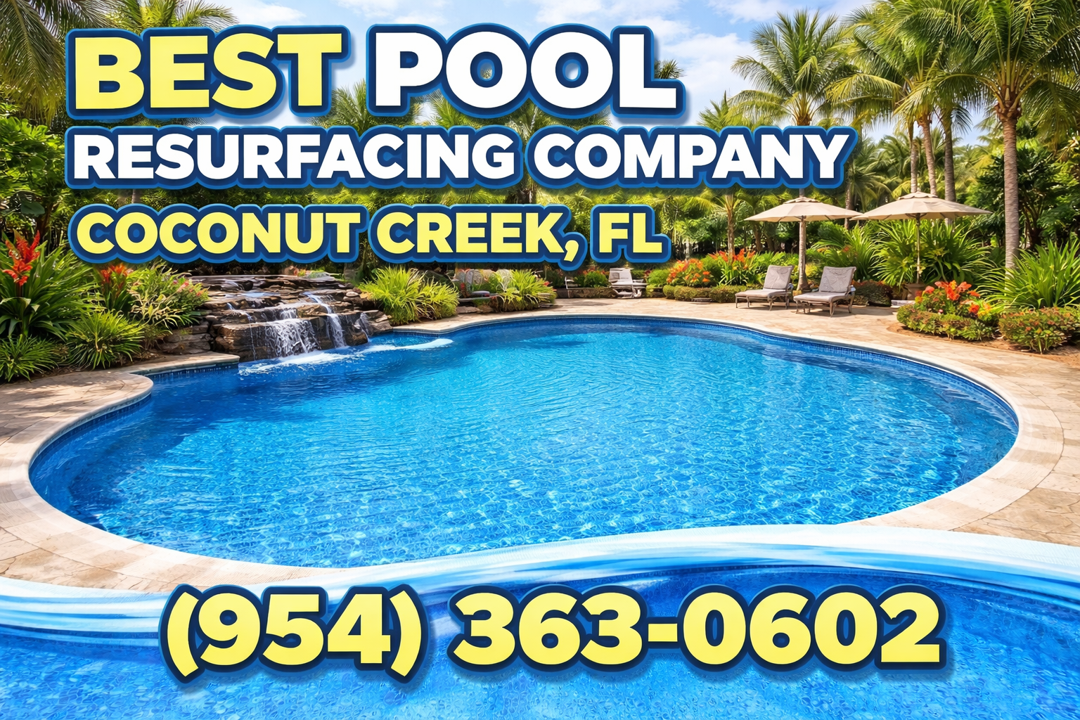 Best Pool Resurfacing Company in Coconut Creek