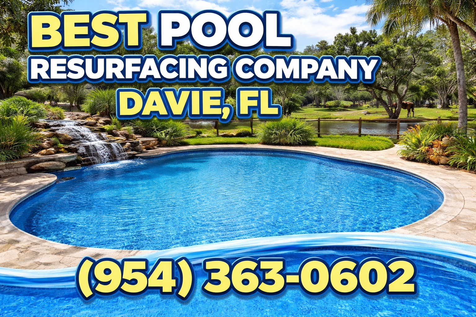 Best Pool Resurfacing Company in Davie