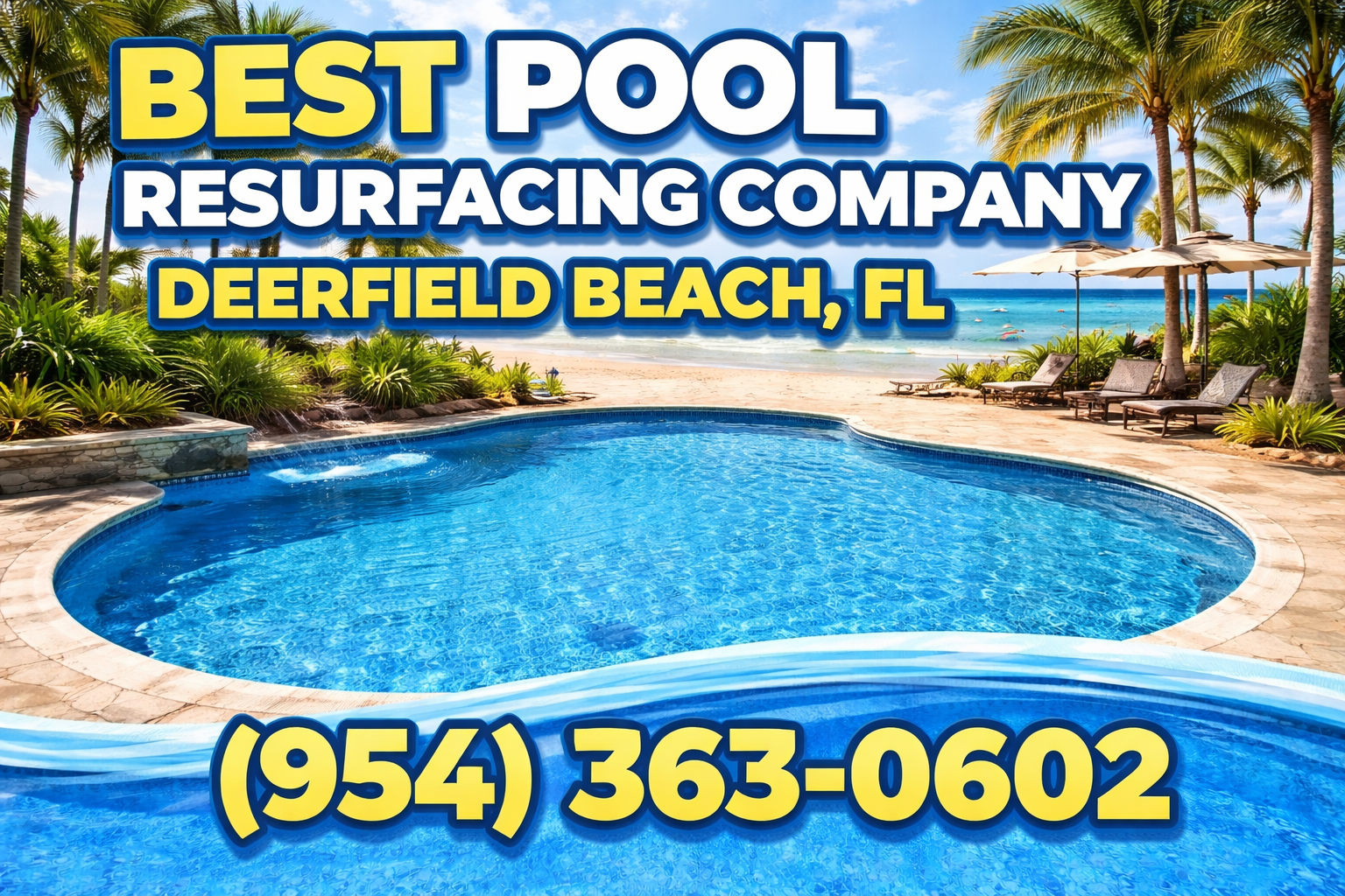 Best Pool Resurfacing Company in Deerfield Beach