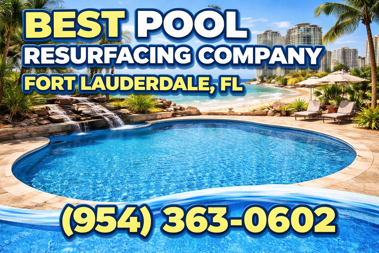 Best Pool Resurfacing Company in Fort Lauderdale