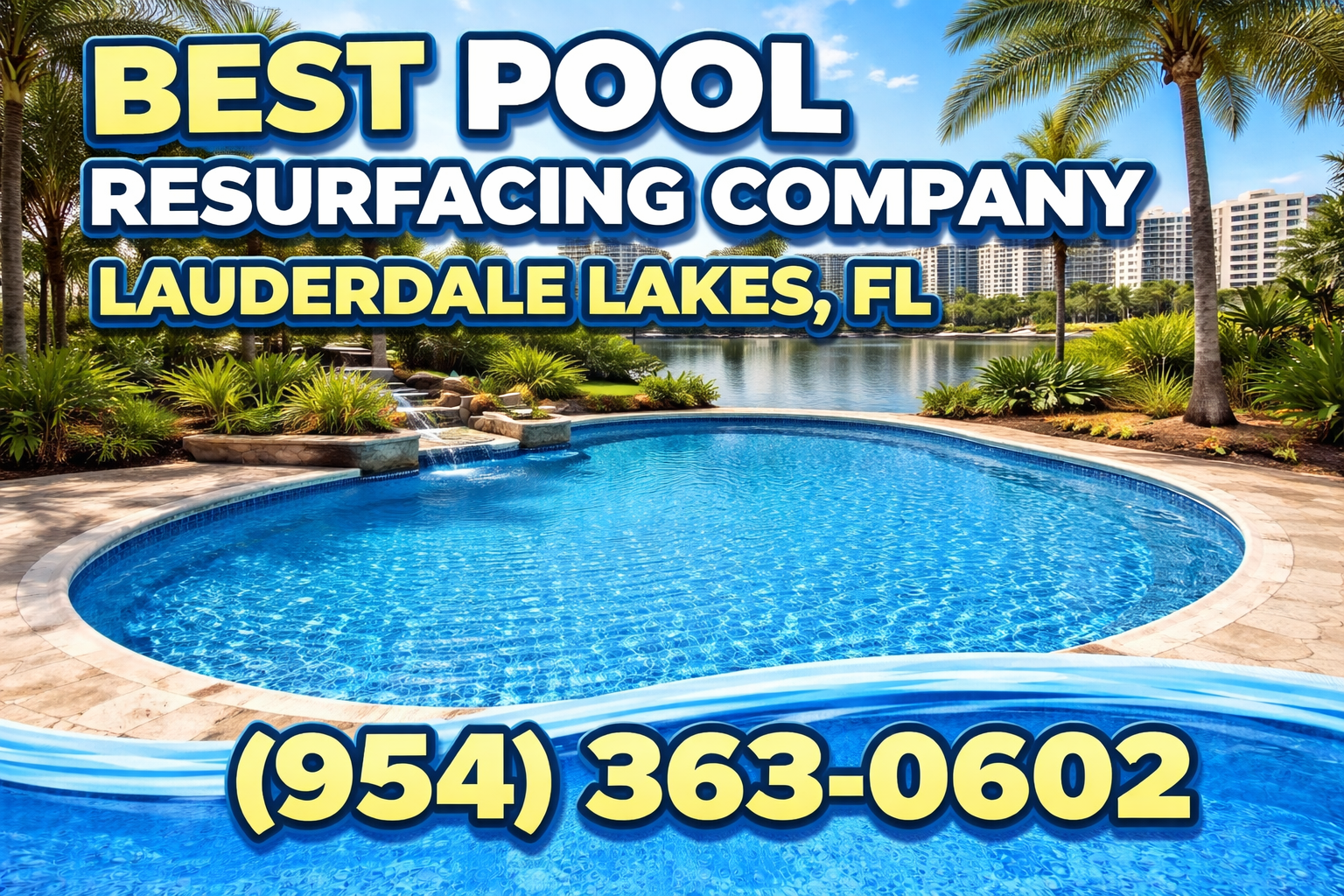 Best Pool Resurfacing Company in Lauderdale Lakes