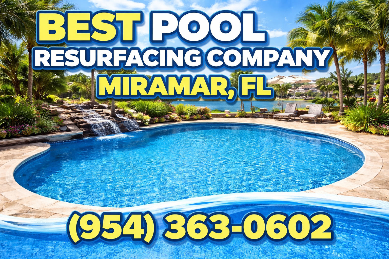 Best Pool Resurfacing Company in Miramar