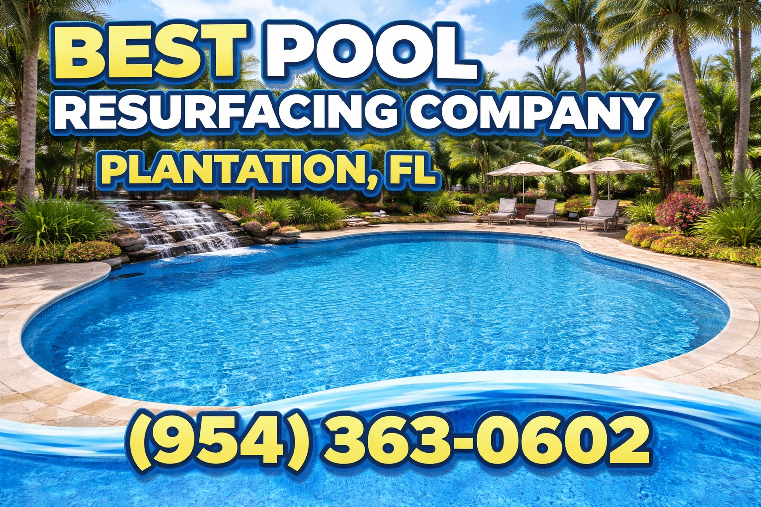 Best Pool Resurfacing Company in Plantation