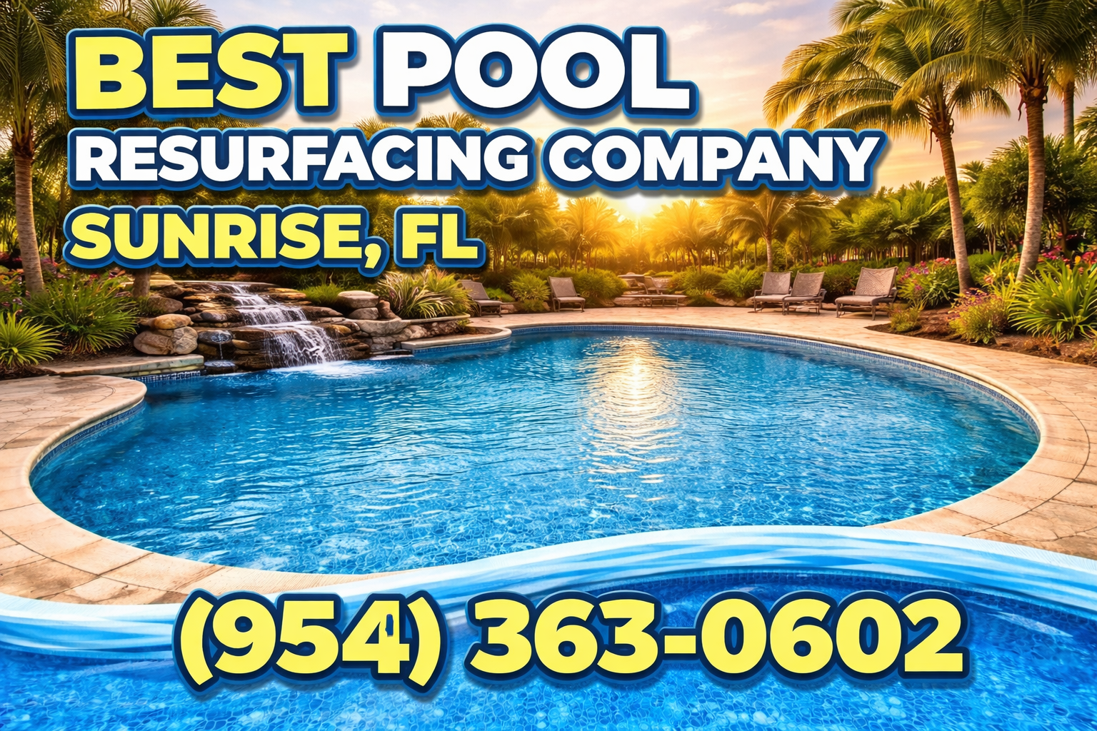 Best Pool Resurfacing Company in Sunrise